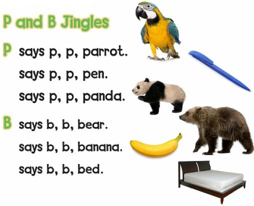 P and B Jingles chant